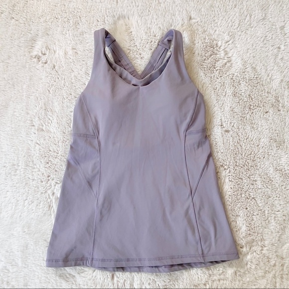 LULULEMON | Stash n Run Tank Dusty Dawn Size 6 - Picture 5 of 8